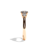 Solitaire Trilogie Femme Diamant Rond - La Loyale
