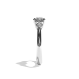 Solitaire Trilogie Femme Diamant Rond - La Loyale