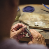 Collier Diamant Rond - Double Entourage -La Ravissante