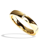 Alliance Homme Diamant - Le Cultivé 4mm