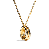 Collier Diamant Poire - Double Entourage - La Sensationnelle