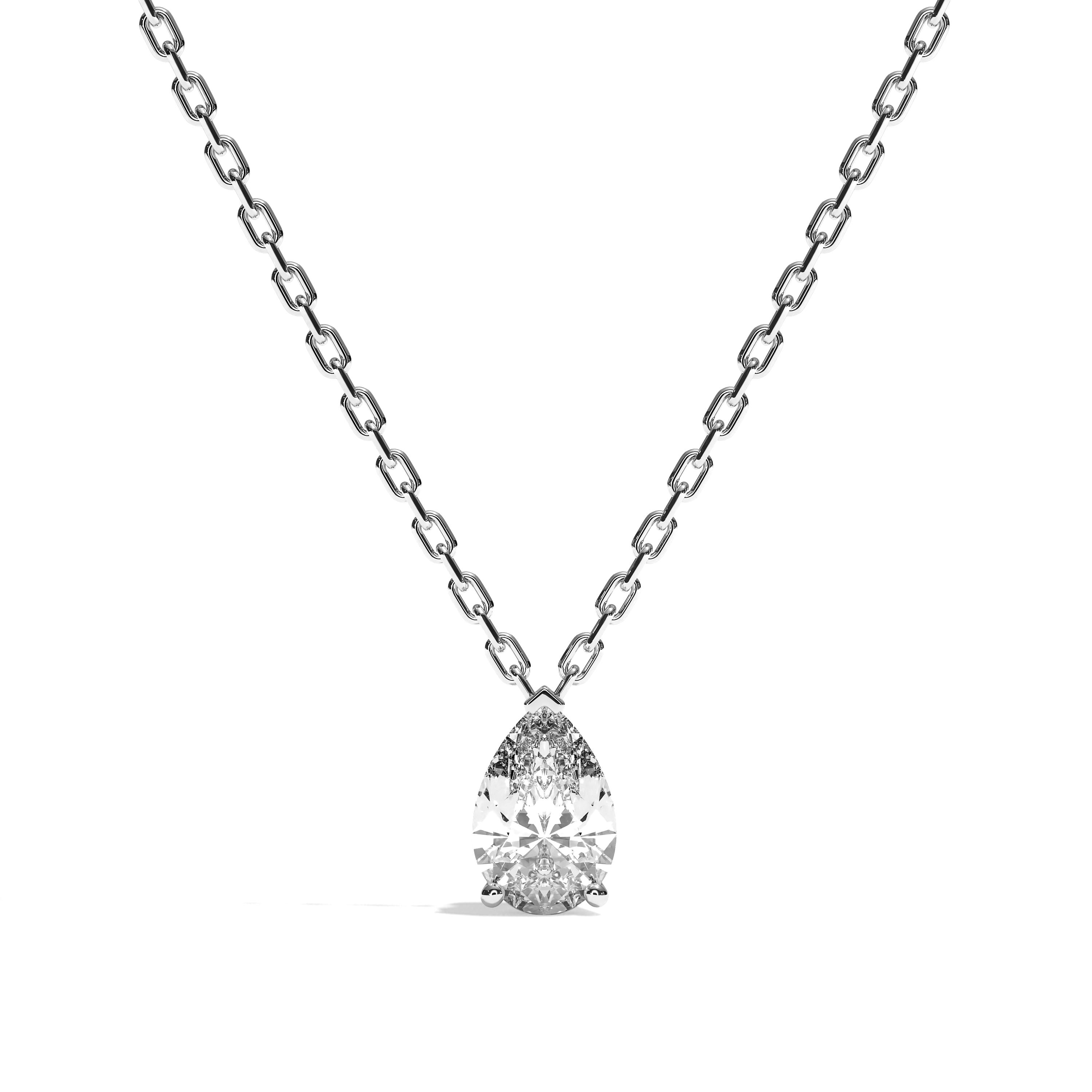 Collier Diamant Poire - L'Accueillante
