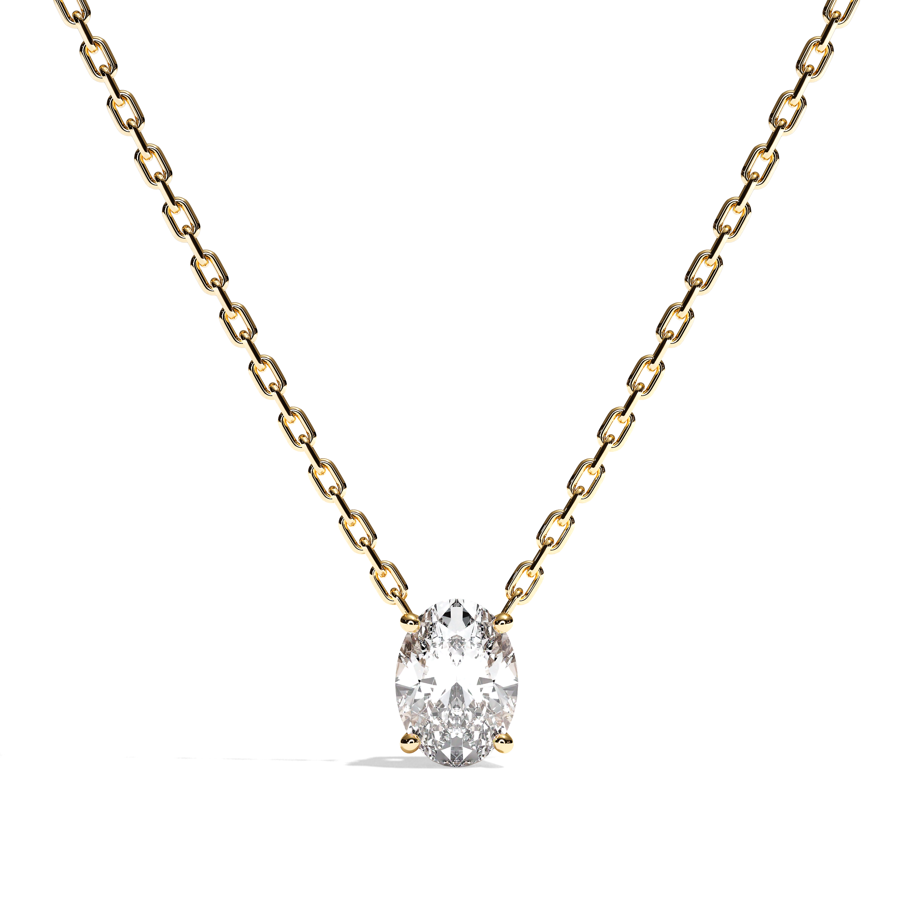Collier Diamant Oval - L'Amicale