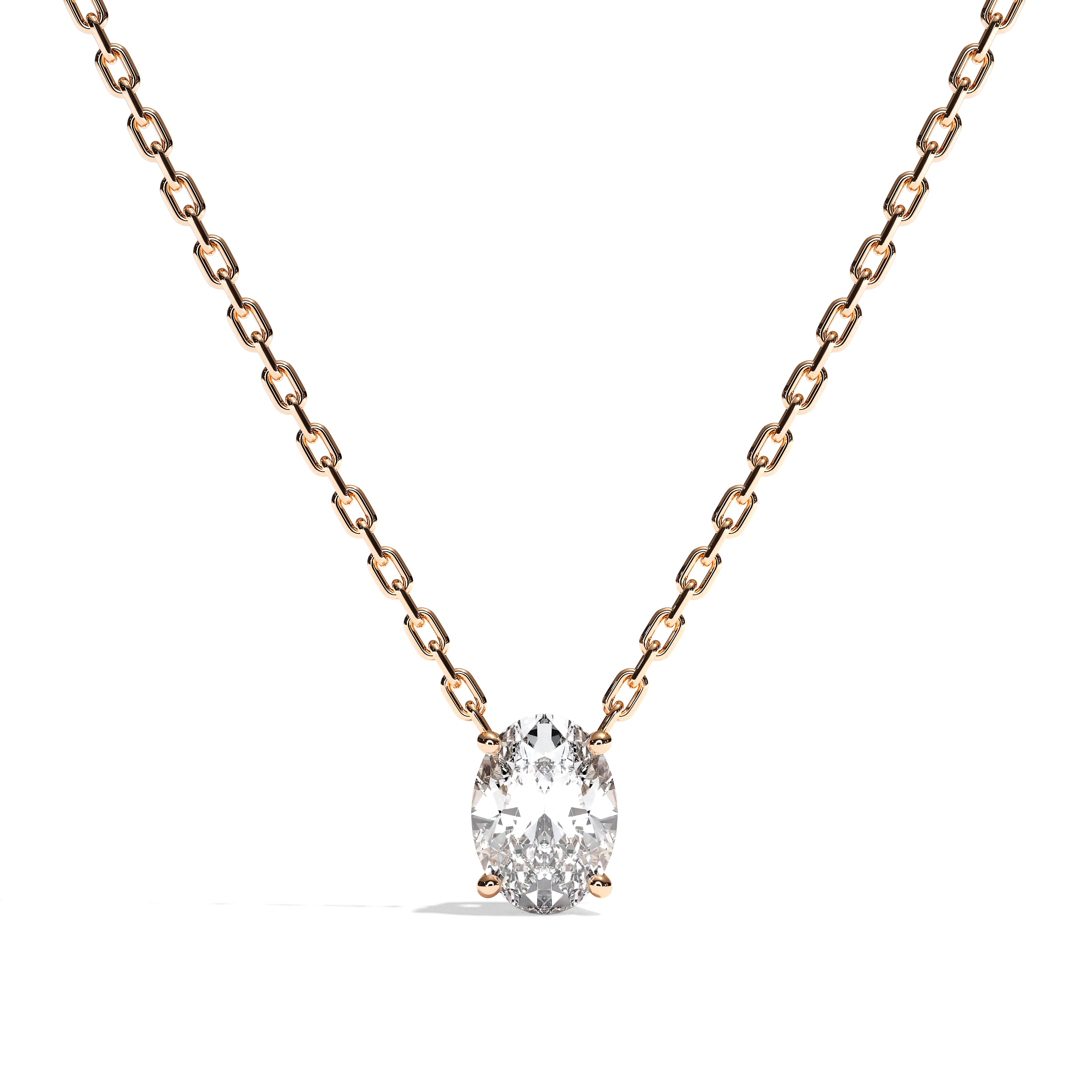 Collier Diamant Oval - L'Amicale