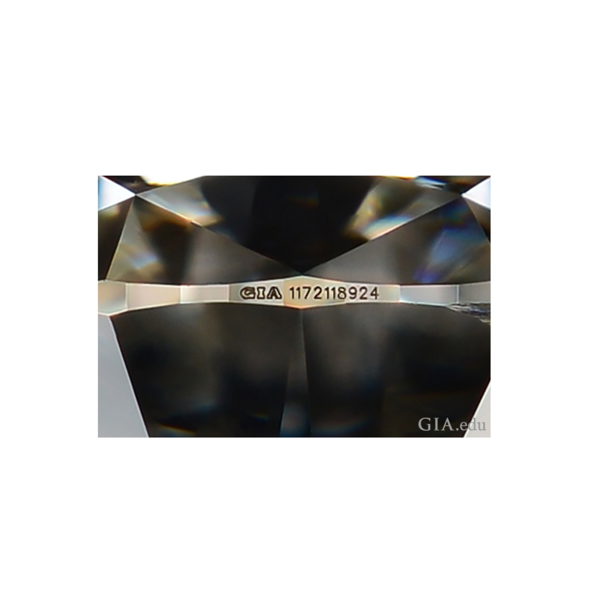 exemple marquage laser diamant gia