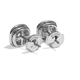 Puces Diamant Rond - Double Entourage - La Bavarde