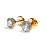 Puces Diamant Rond - Simple Entourage - La Joviale