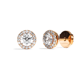 Puces Diamant Rond - Simple Entourage - La Joviale
