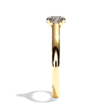 Bague de Fiançailles Solitaire Diamant Rond - La Contemporaine