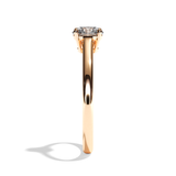 Bague de Fiançailles / Solitaire Diamant Rond - L'Unique