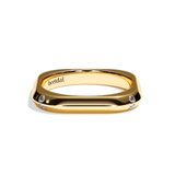 Alliance Femme Carrée Diamant - Splendide 3 mm