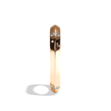 Alliance Femme Carrée Diamant - Splendide 3 mm