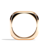 Alliance Femme Carrée Diamant - Splendide 3 mm