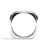 Alliance Homme Carrée Diamant - Splendide 3 mm