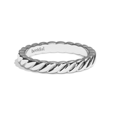 Alliance Femme Torsadée - Attachante 2,5 mm