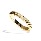 Alliance Femme Torsadée - Attachante 2,5 mm