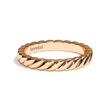 Alliance Femme Torsadée - Attachante 2,5 mm