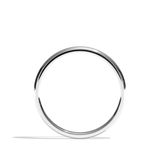 Alliance Homme Demi-Jonc Plat - Fidèle 1,5 mm