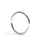 Alliance Homme Demi-Jonc Plat - Fidèle 1,5 mm