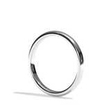 Alliance Homme Demi-Jonc Plat - Fidèle 2 mm