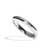 Alliance Homme Demi-Jonc - Parisien 3 mm