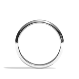 Alliance Homme Demi-Jonc - Parisien 4 mm