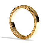 Alliance Homme Or Jaune - Astucieux 3 mm