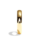 Alliance Homme Demi-Jonc Plat - Fidèle 3,5 mm