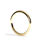 Alliance Homme Demi-Jonc - Parisien 1,5 mm