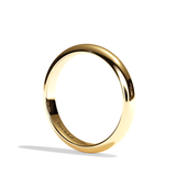 Alliance Homme Demi-Jonc - Parisien 3 mm