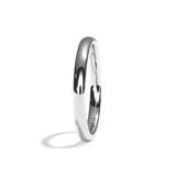 Alliance Homme Demi-Jonc Plat - Fidèle 2 mm