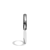 Alliance Homme Demi-Jonc Plat - Fidèle 2 mm