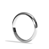 Alliance Homme Demi-Jonc - Parisien 4 mm