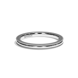 Alliance Homme Perlée - Romantique 2,5 mm