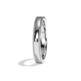 Alliance Homme Perlée - Romantique 3 mm