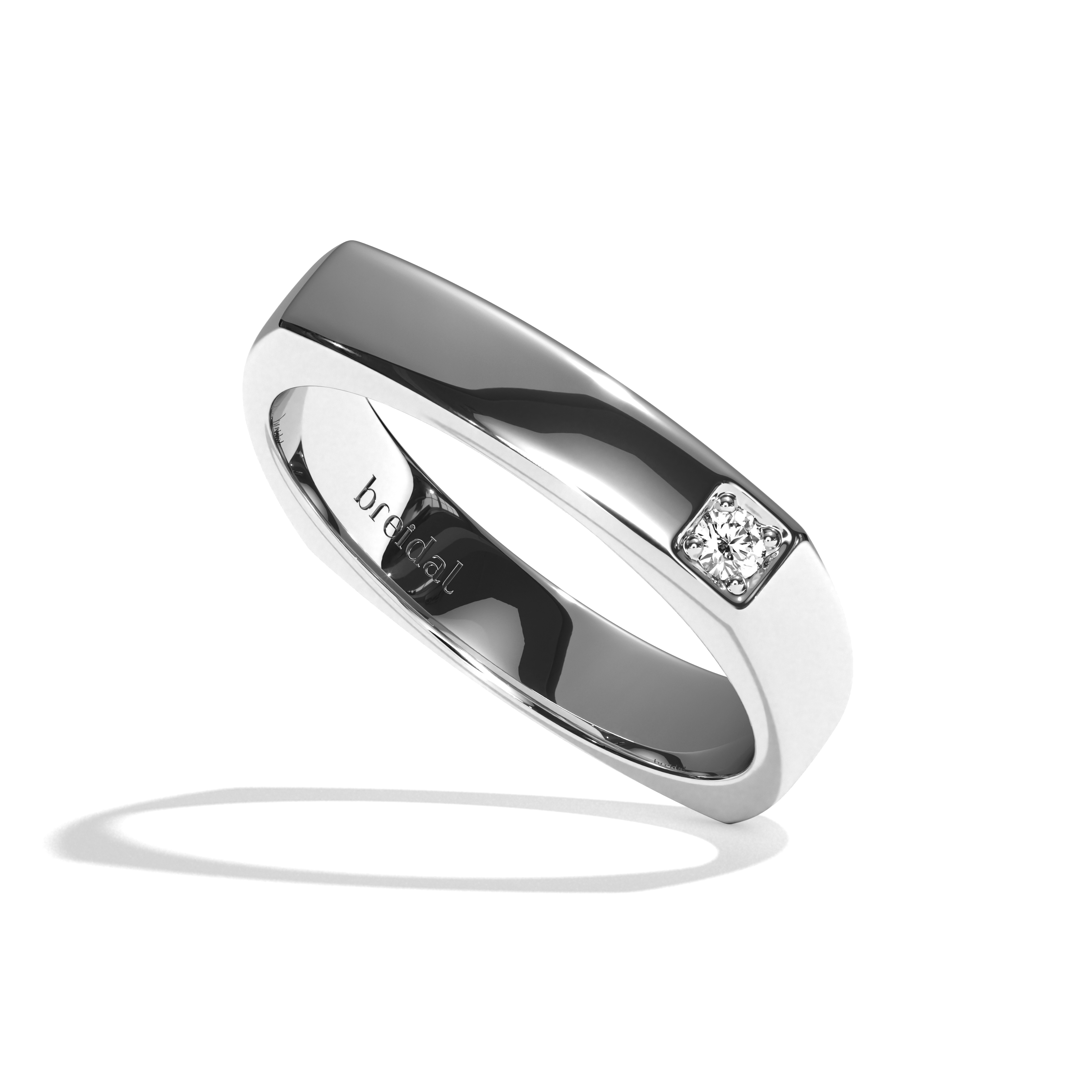 Alliance Homme Diamant -  Le Confiant