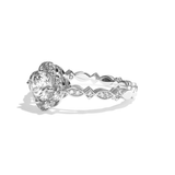 Bague de Fiançailles Pavée - Philosophe