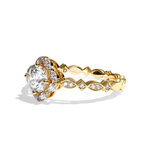Bague de Fiançailles Pavée - Philosophe