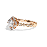 Bague de Fiançailles Pavée - Philosophe