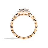 Bague de Fiançailles Pavée - Philosophe