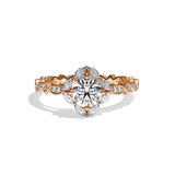 Bague de Fiançailles Pavée - Philosophe
