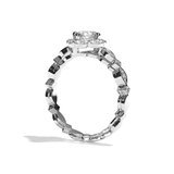 Bague de Fiançailles Pavée - Philosophe