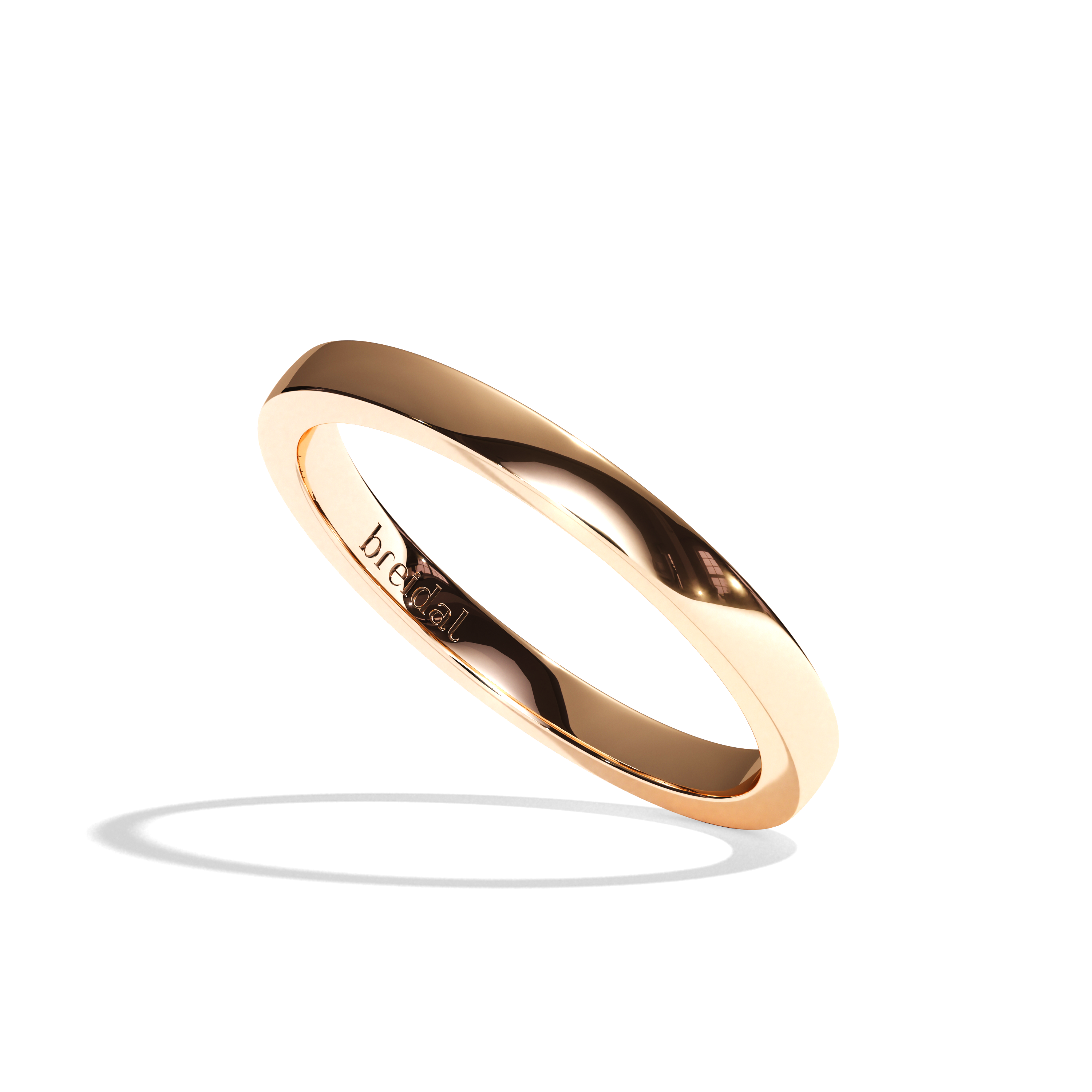 Alliance Femme Simple La Determinee 2 mm Breidal Paris