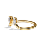 Bague Toi et Moi Diamant Navette - Sereine