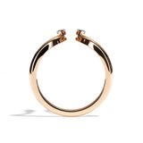 Bague Toi et Moi Diamant Navette - Sereine