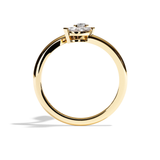Bague Toi et Moi Diamant Poire / Navette - Digne Entourée