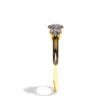 Bague trilogie diamant or rose - Libérée 0,50 CT