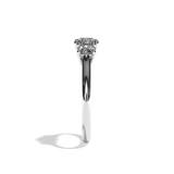 Bague trilogie diamant platine - Libérée 0,30 ct