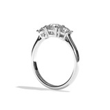 Bague trilogie diamant platine - Libérée 0,30 ct