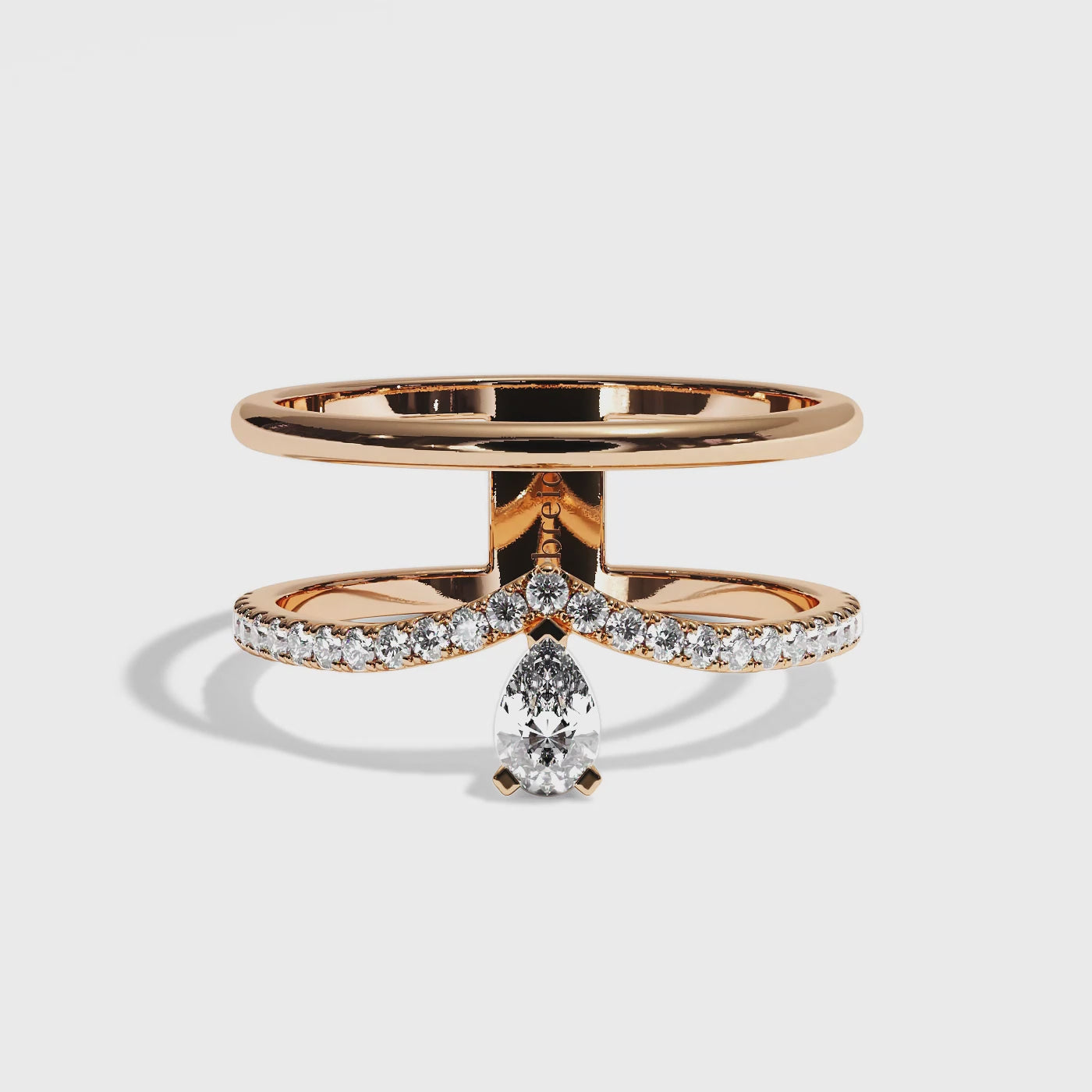 bague-de-fiancailles-double-anneaux-pavee-diamant-poire-or-rose-heureuse-joaillerie-video